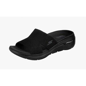 🔥NEW- Skechers GO WALK Arch Fit 2.0 Dakota Slides Sandals Women's Size 6
